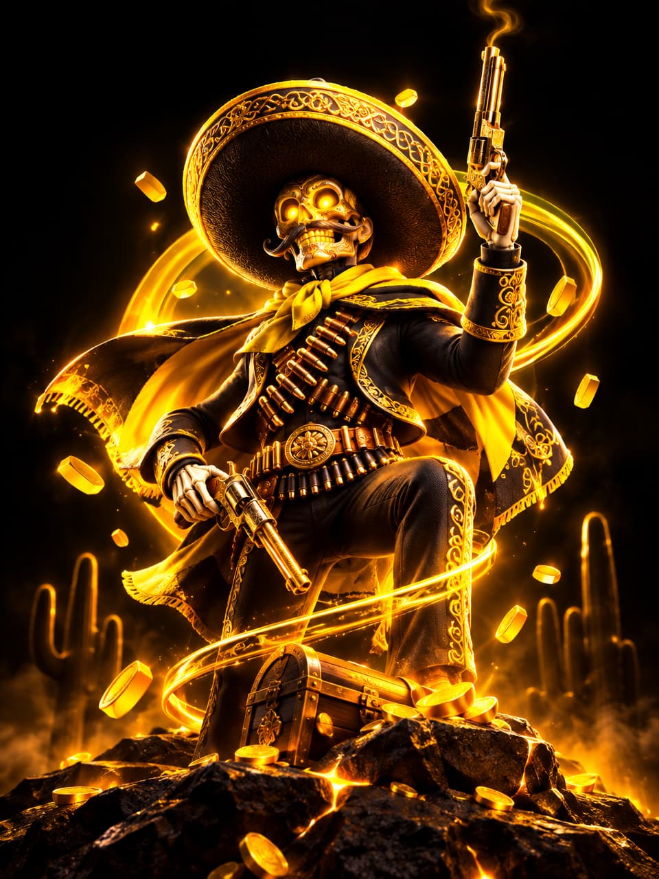 ภาพเกม Wild Bandito ที่ออกแบบใหม่สำหรับ mawin - มาวิน